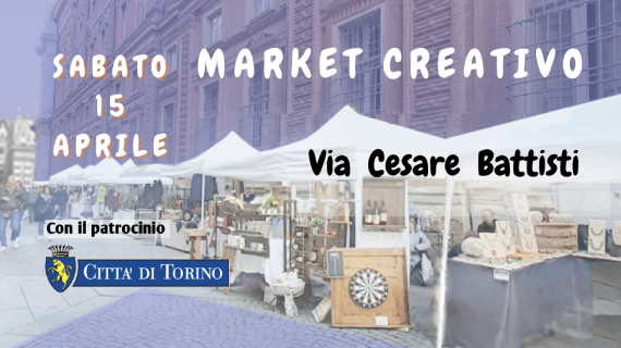 Sabato 15 aprile Market Creativo