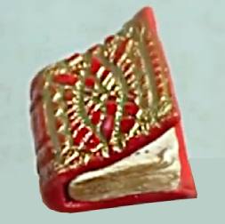 Libro in miniatura con le argille polimeriche