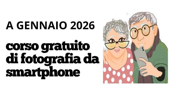Corso gratuito di fotografia da smartphone per senior a Torino