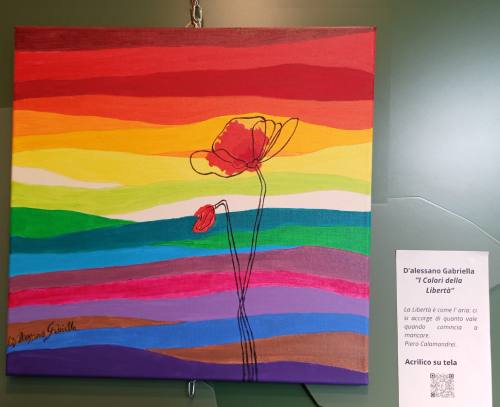 Quadro I colori della Libertà di D'alessano Gabriella