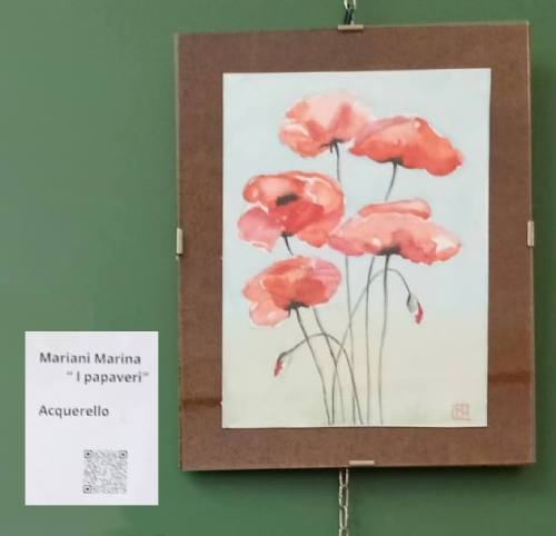 Quadro I papaveri di Mariani Maria