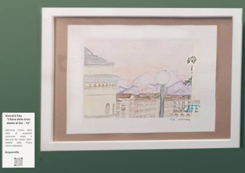 Quadro Chiesa della Gran Madre di Dio di Matrella Rita