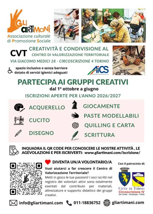 aboratori creativi Torino