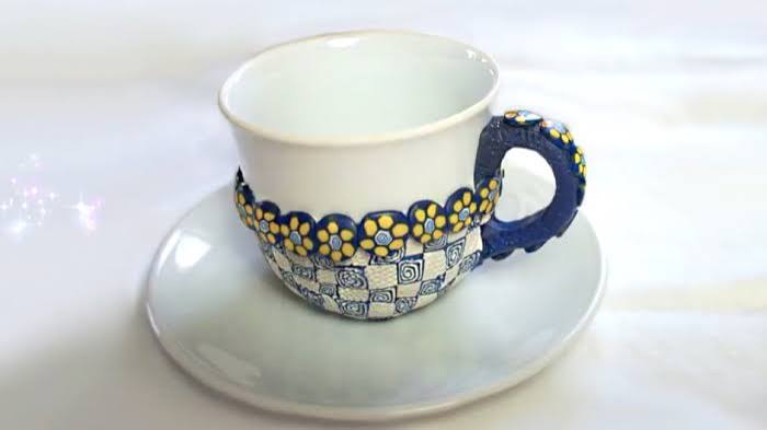 Tazza decorata